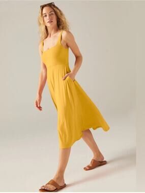 Beyond Yoga Featherweight At The Ready Midi Dress Size S